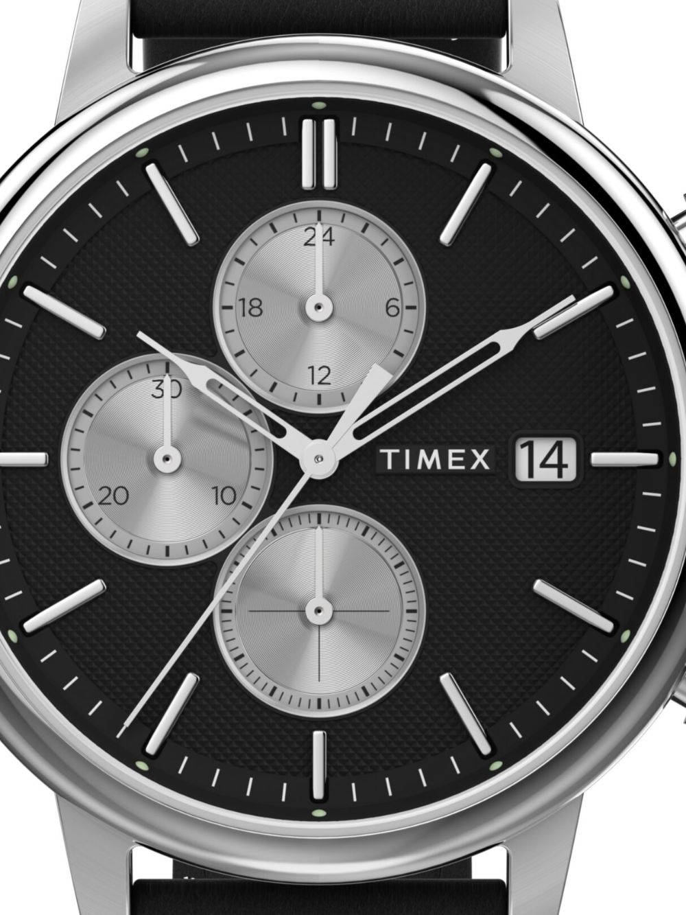 TIMEX Chicago Chronograph 45mm - Zwart