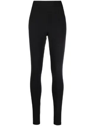 Adidas trefoil hot sale black leggings