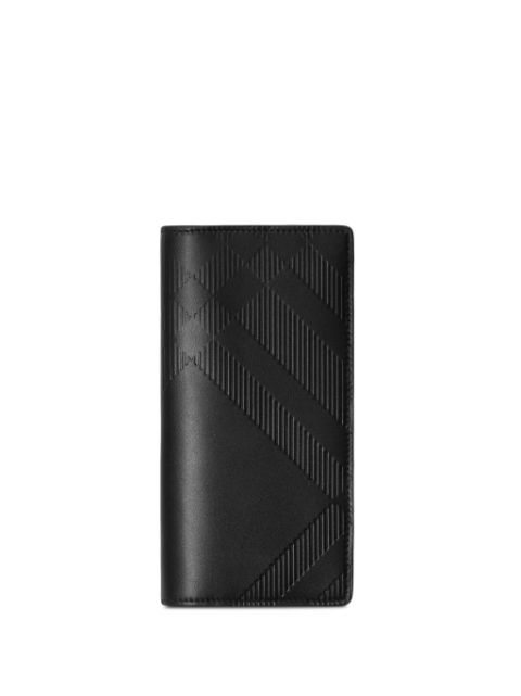 Burberry Continental leather wallet Men