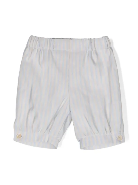 La Stupenderia striped cotton shorts