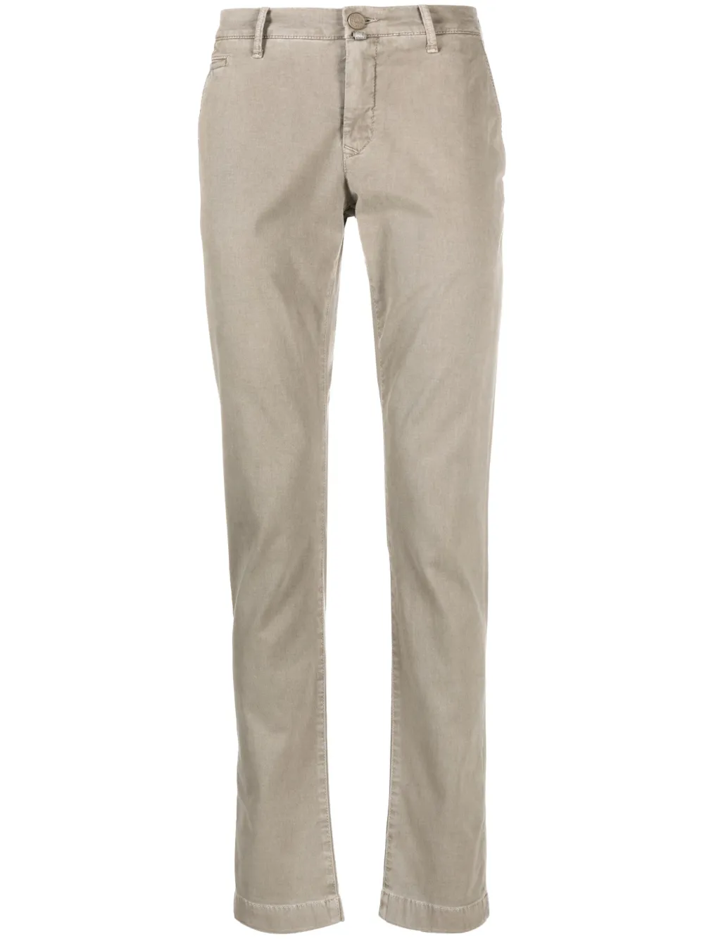 Jacob Cohën Slim-fit chino Grijs