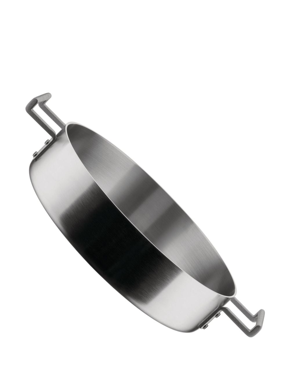 Alessi Lage stalen braadpan (24 cm) - Zilver