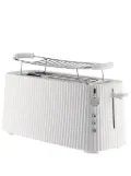 Alessi Plissé ribbed electric toaster - White