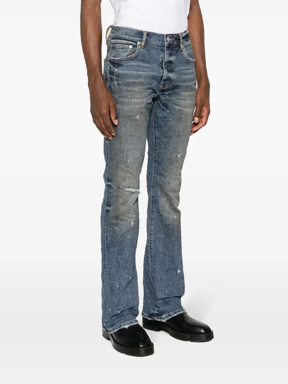 Purple Brand Bootcut jeans Blauw