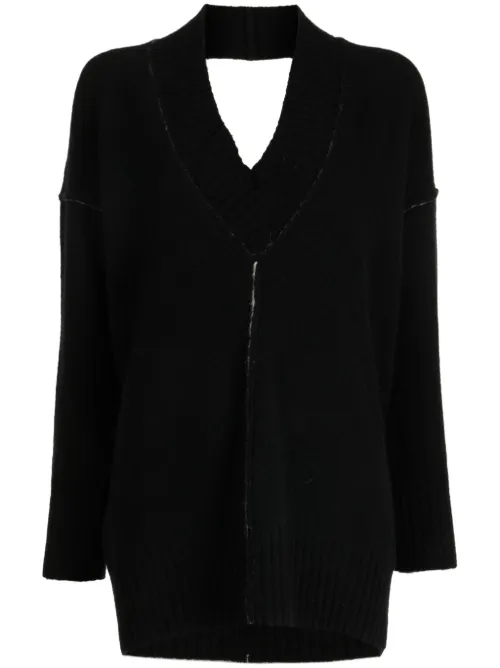 Pull à dos ouvert - Isabel Benenato - Modalova