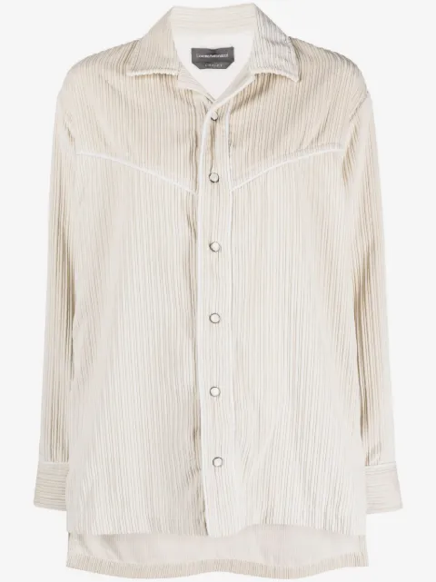 Lorena Antoniazzi long-sleeve corduroy shirt