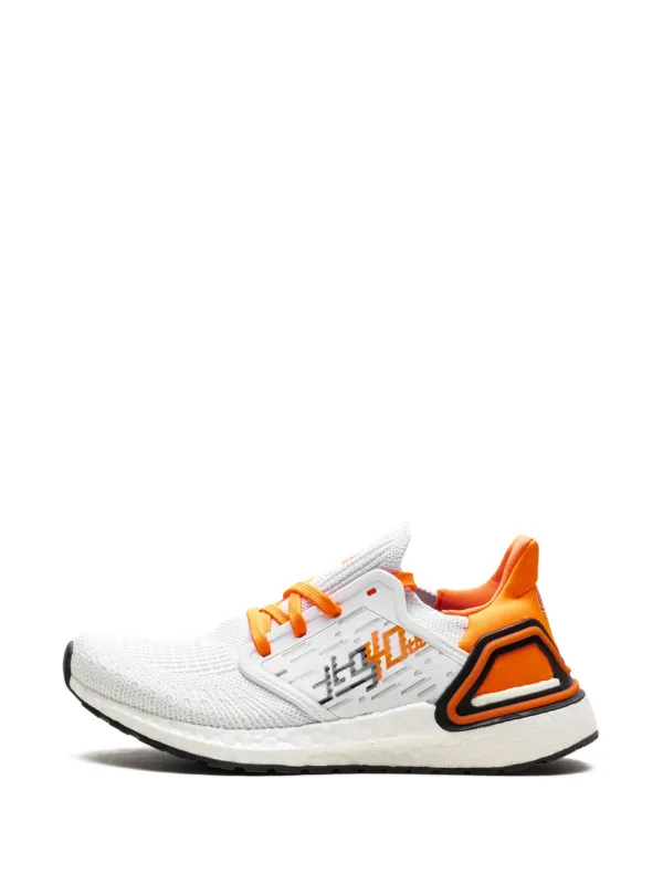 Adidas Ultraboost 20 "Orange" Sneakers | White | FARFETCH Adidas Ultraboost 20 "Orange" Sneakers | White | FARFETCH
