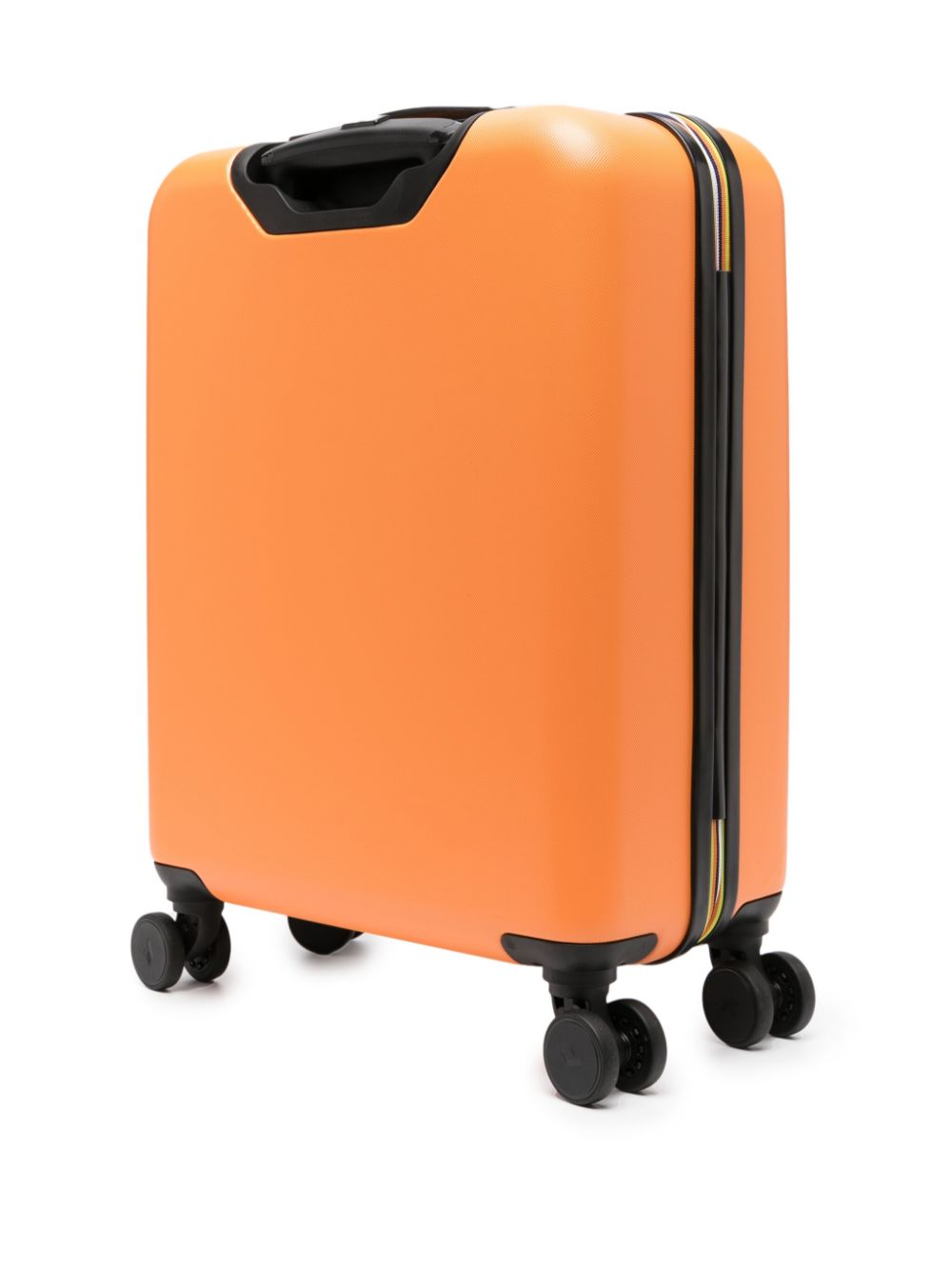 Shop K-way Logo-debossed Hard Suitcase In Orange