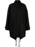 Yohji Yamamoto Military Backside Mods coat - Black