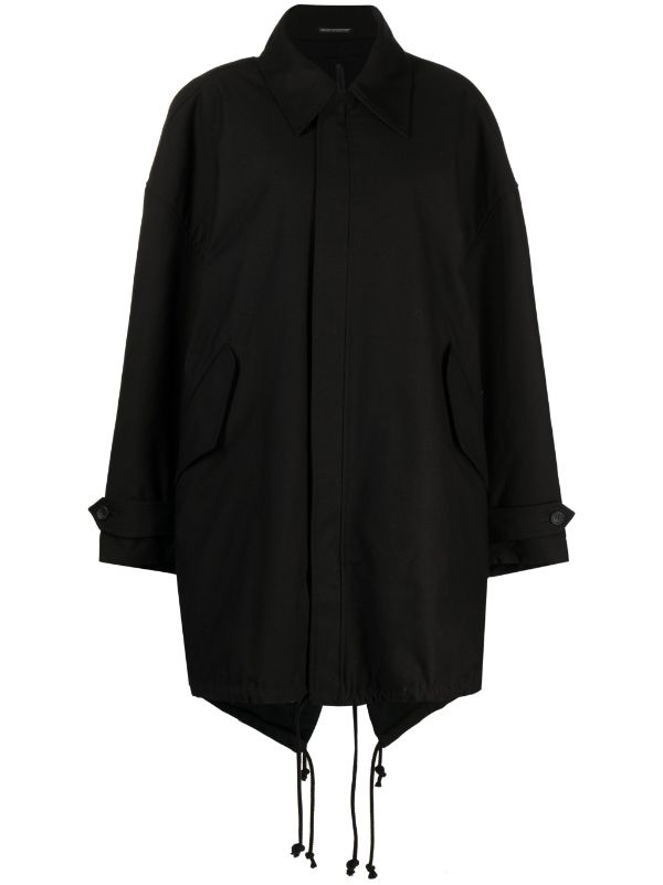 Yohji Yamamoto Military Backside Mods Coat - Farfetch