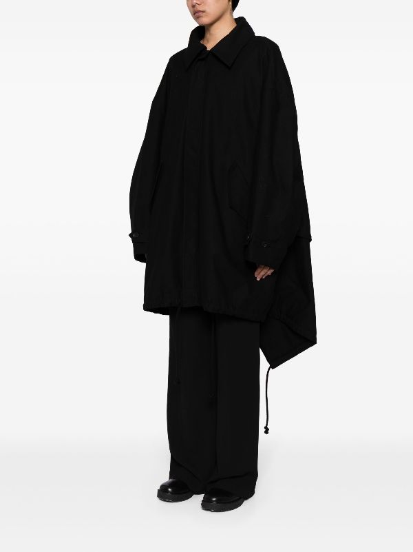 Yohji Yamamoto Military Backside Mods Coat - Farfetch