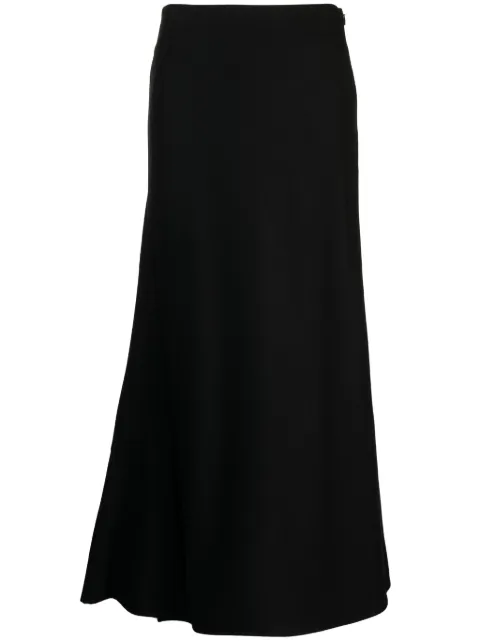 Yohji Yamamoto falda midi Milling Serge