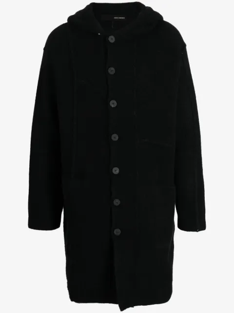 Isabel Benenato panelled exposed-seam coat