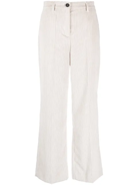 Lorena Antoniazzi pantalones de pana rectos