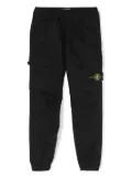 Stone Island Junior Compass-badge cargo trousers - Black