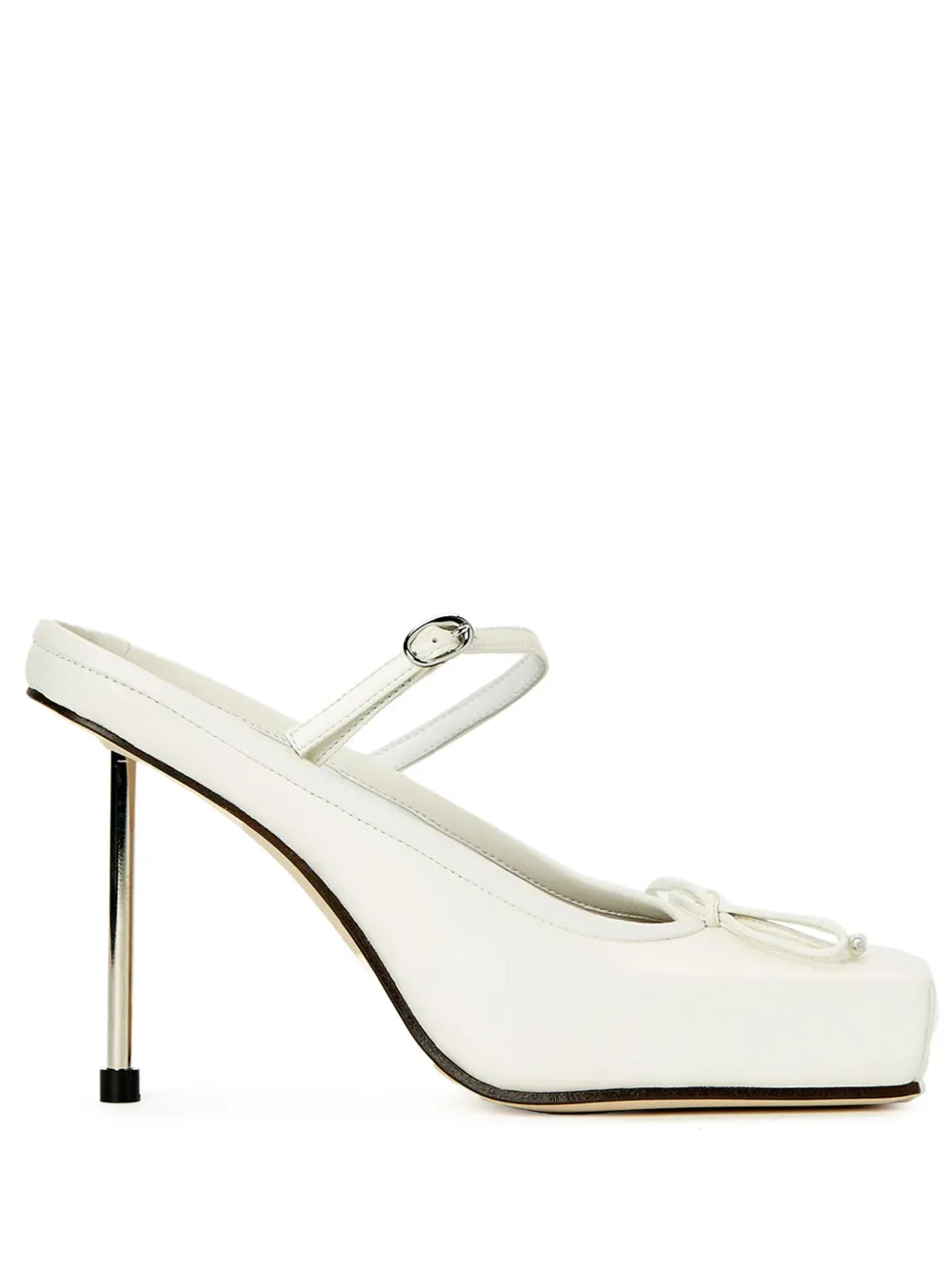 Jacquemus Les Chaussures Ballet 110mm mules White