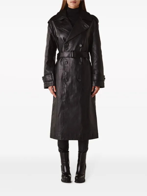 Nili lotan leather trench sale