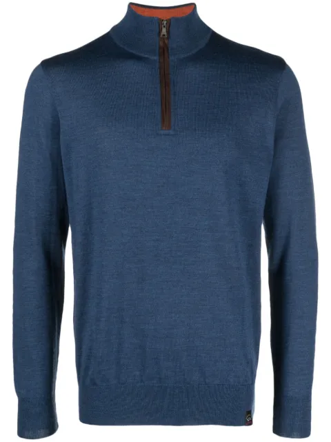 Paul & Shark roll-neck virgin wool jumper