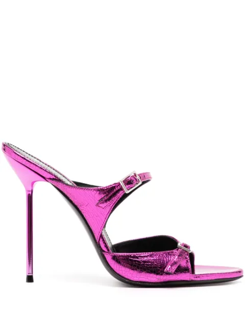 Paris Texas Layla 105mm metallic pumps