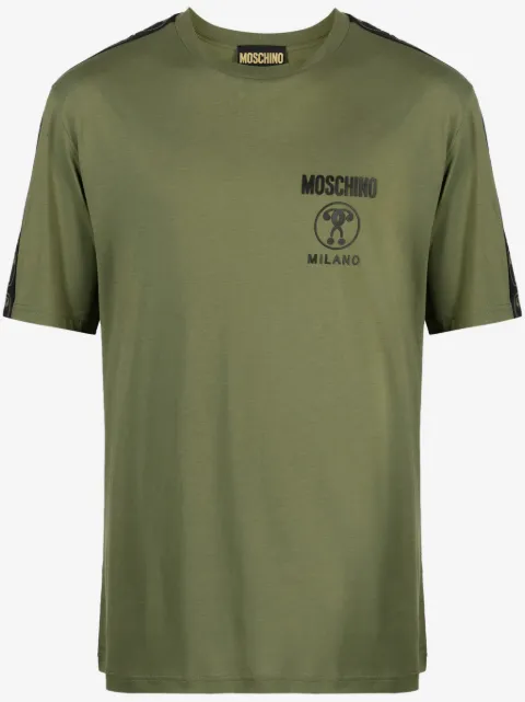 Moschino Double Question Mark cotton T-shirt