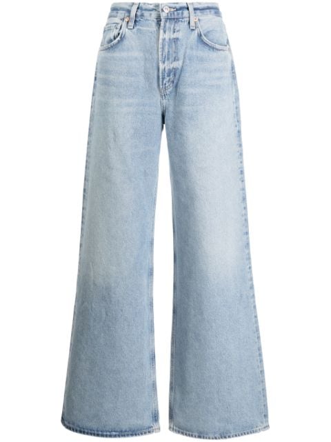 Citizens of Humanity mid-rise wide-leg jeans