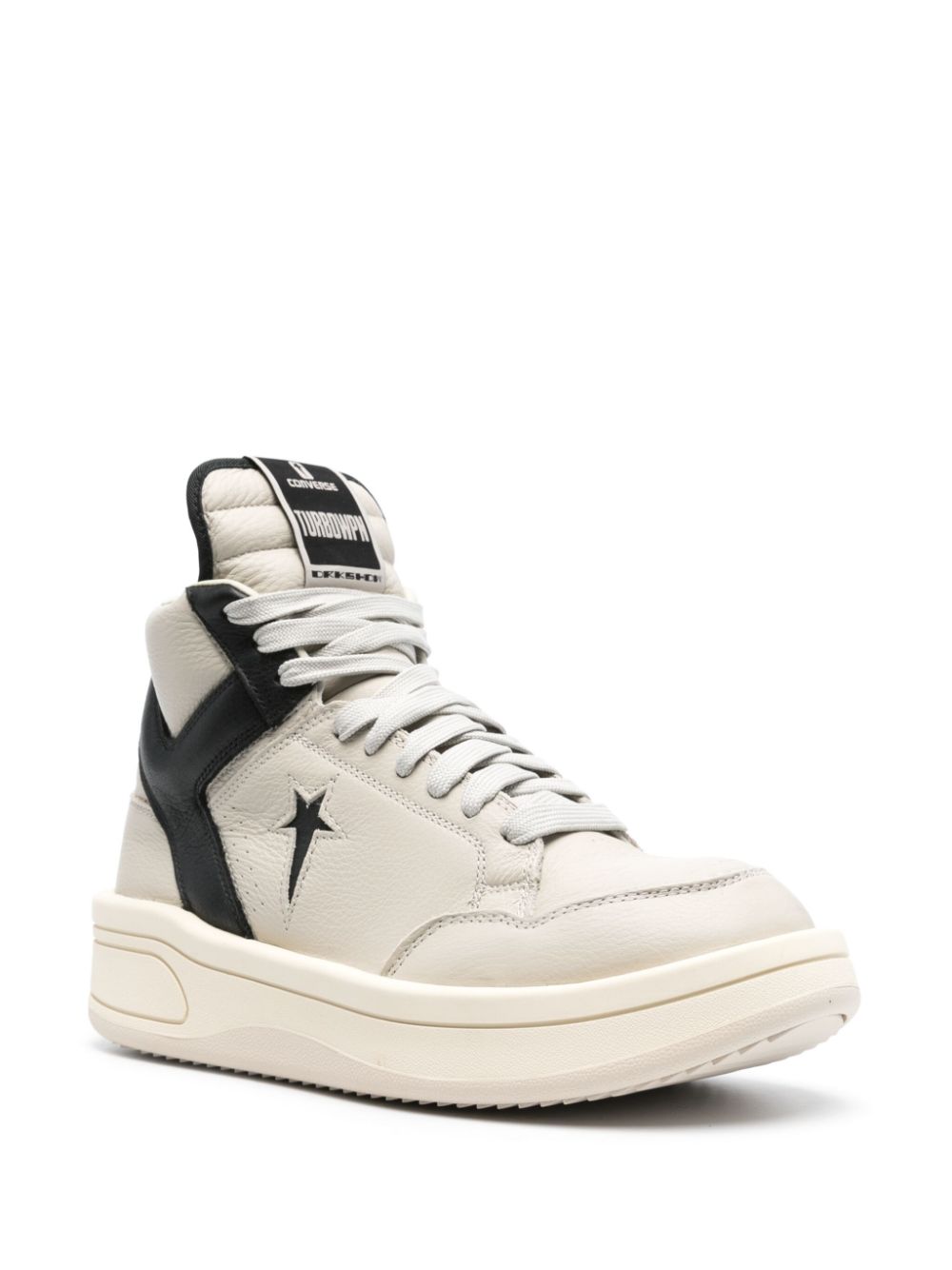 Rick Owens DRKSHDW x Converse TurboWPN leather sneakers - Grijs