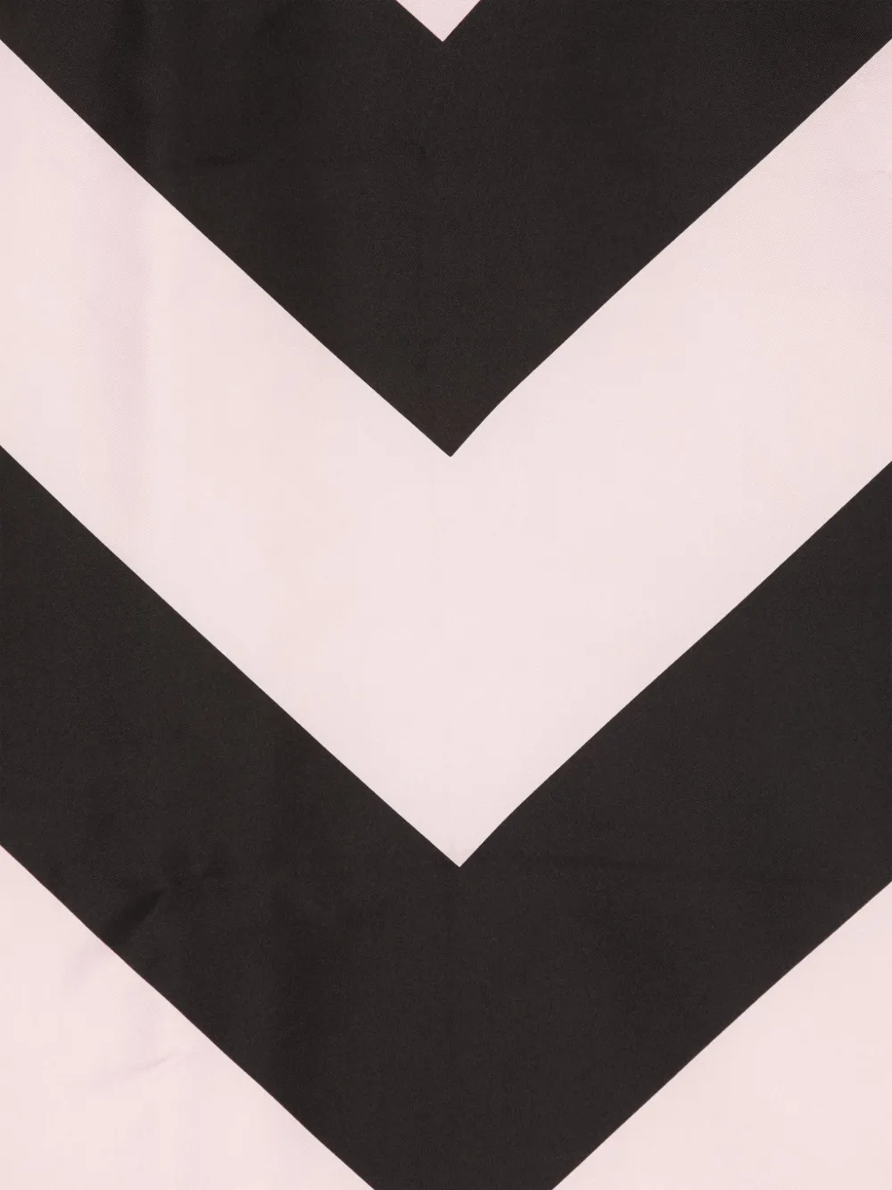 Valentino Garavani striped silk scarf - Roze