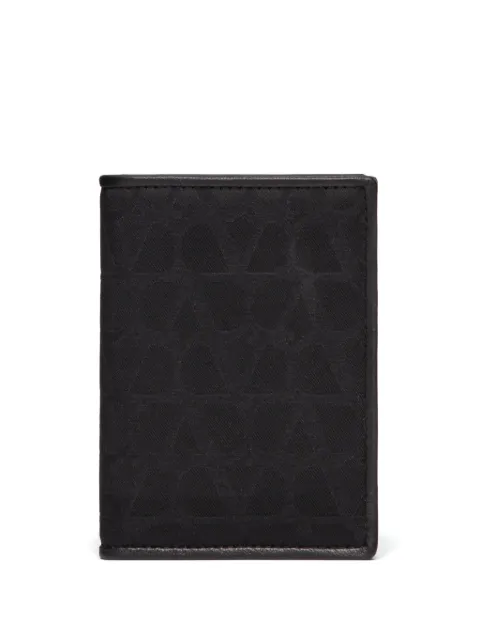 Valentino Garavani Toile Iconographe bi-fold wallet