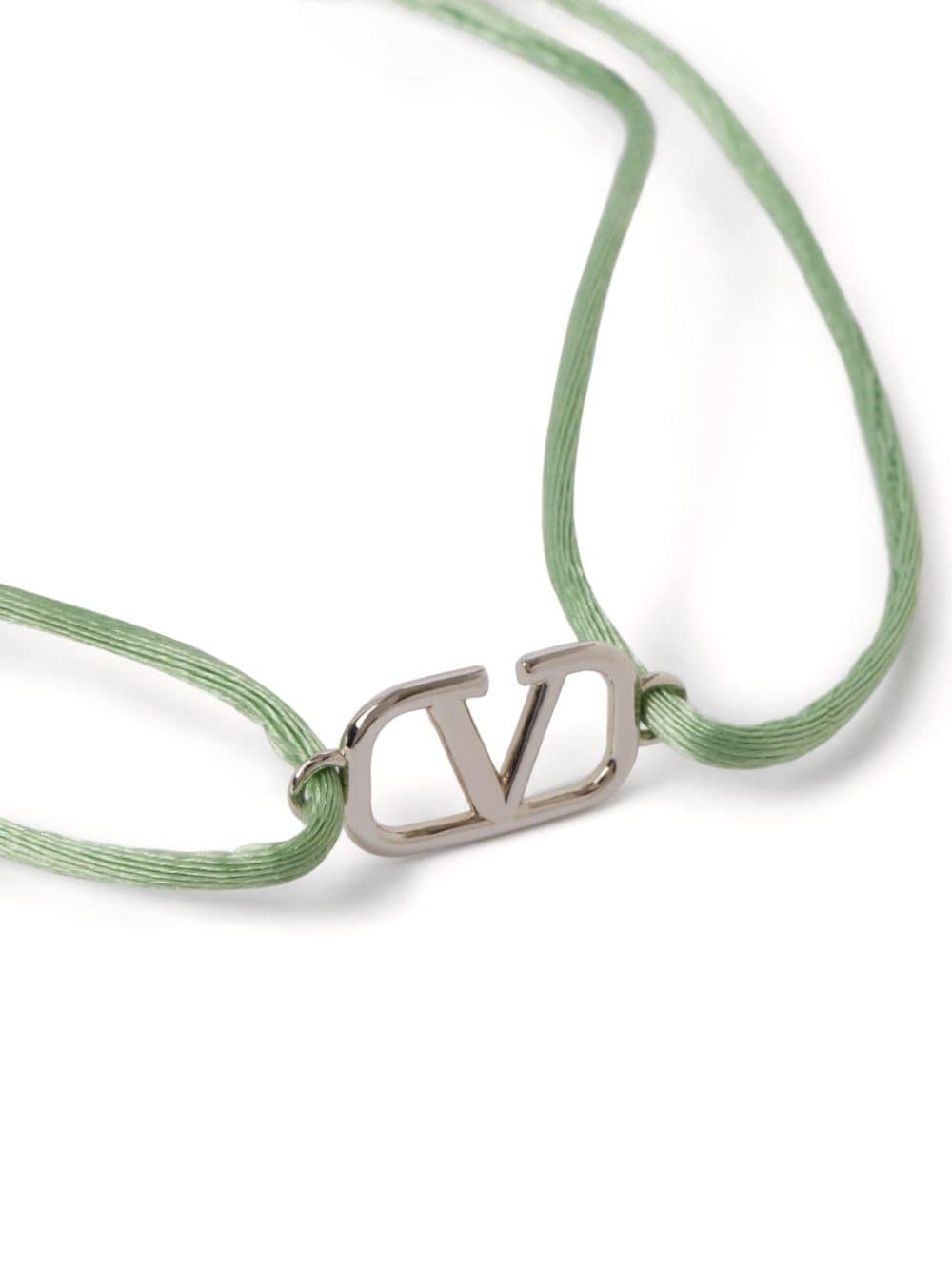 Valentino Garavani Armband met logo - Groen