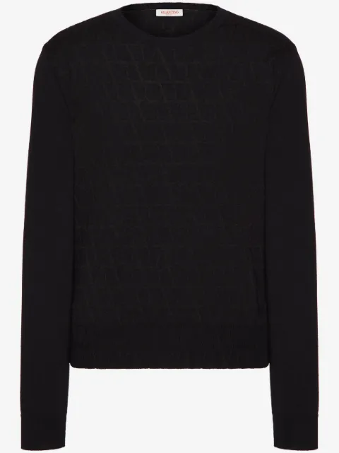 Valentino Garavani Toile Iconographe wool jumper