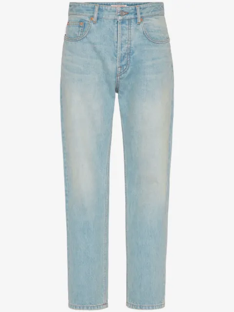 Valentino Garavani button jeans