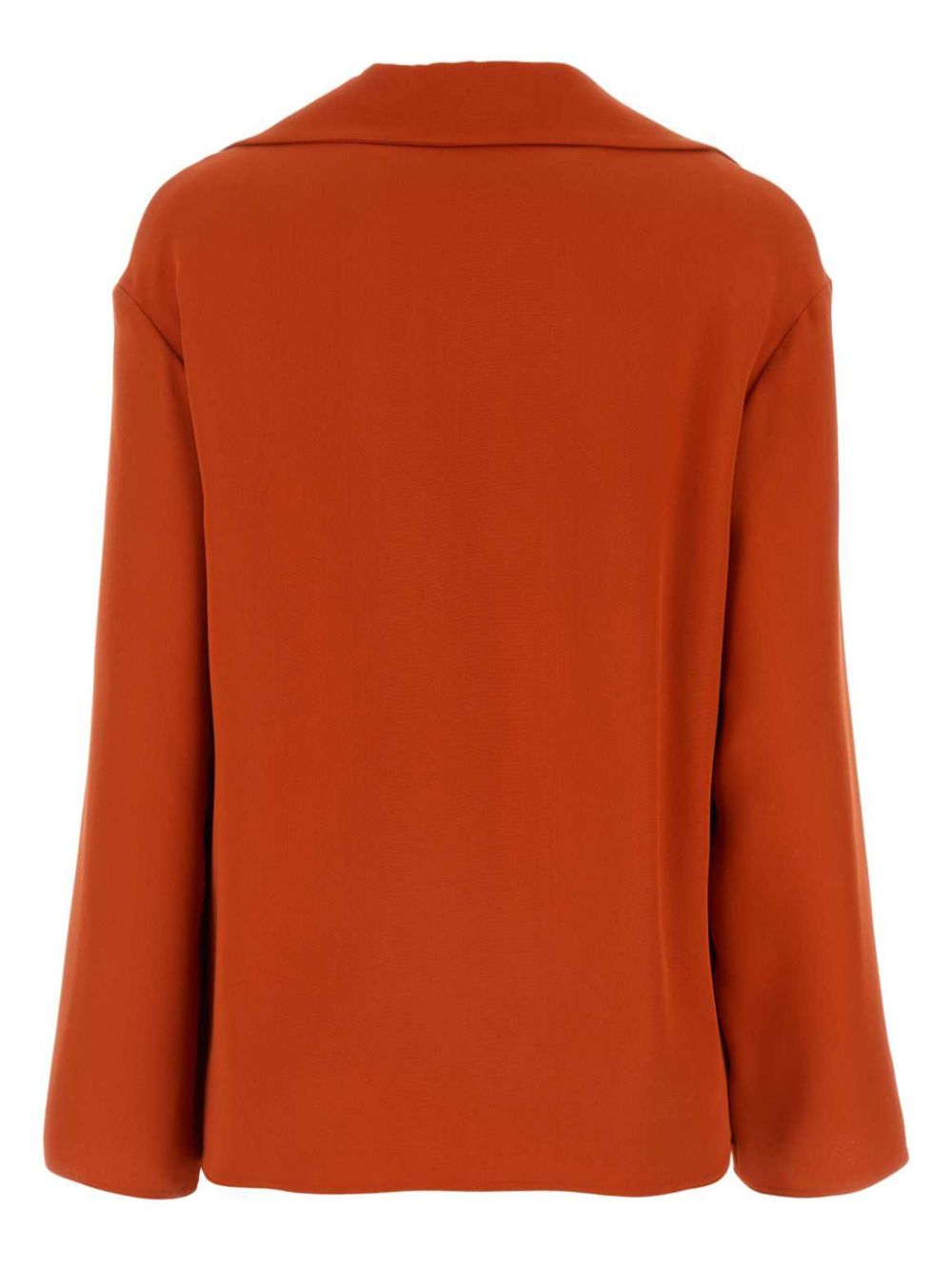 Valentino Garavani VLogo silk blouse - Orange