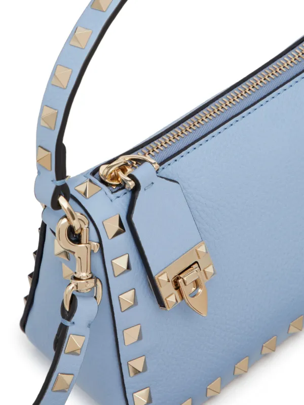 バッグ・カバンその他 VALENTINO GARAVANI Woman Mini bag Blue 5W2B0Q04IGX ZHX Valentino Garavani Mini VSling rhinestone-embellished Denim