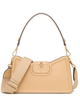 Valentino Garavani Vロゴ レザー ショルダーバッグ