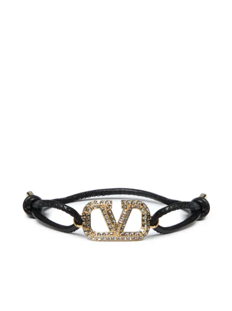 Valentino Garavani VLogo Signature leather bracelet