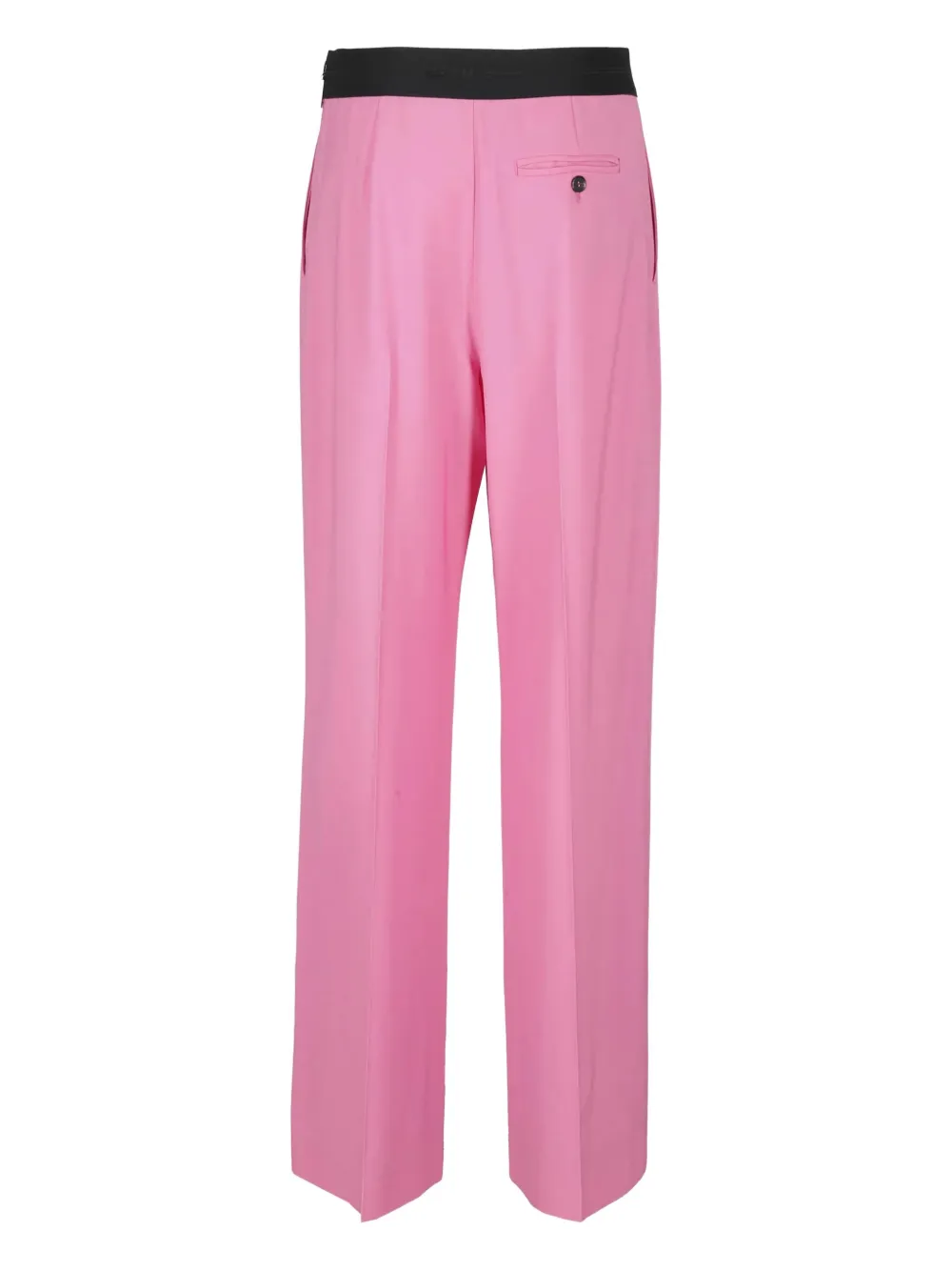 MSGM pleated trousers - Roze