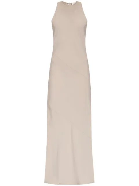 AMI Paris bias-cut maxi dress