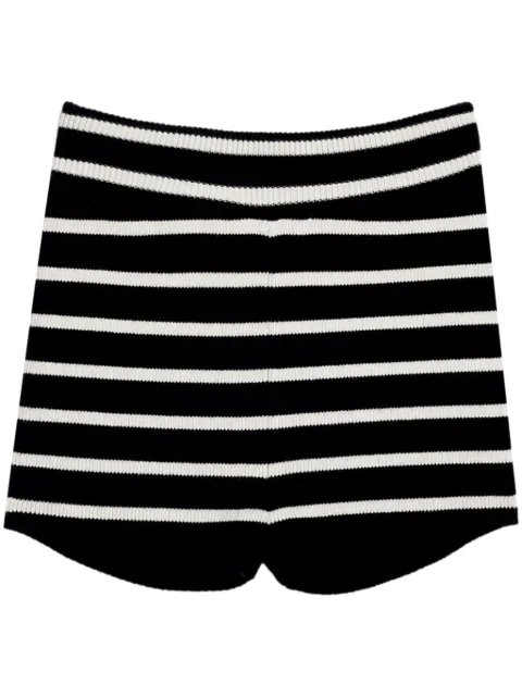 AMI Paris shorts a rayas