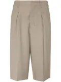 AMI Paris tailored shorts - Neutrals