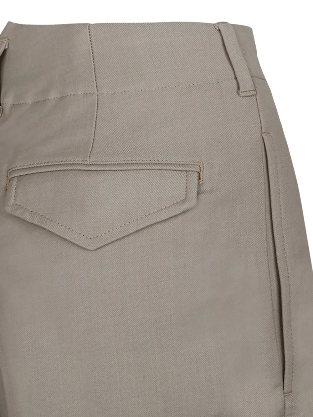 AMI Paris Formele shorts Beige