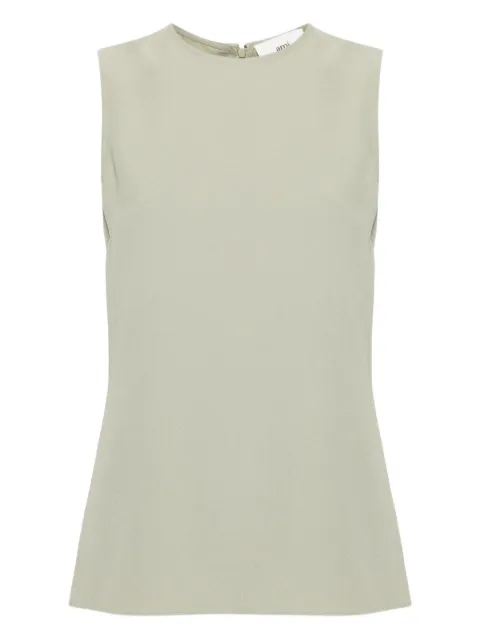 AMI Paris crepe tank top
