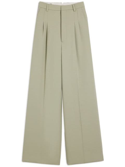 AMI Paris wide-leg tailored wool trousers