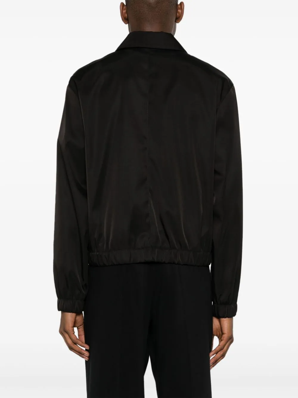AMI Paris Ami De Coeur-appliqué Jacket | Black | FARFETCH