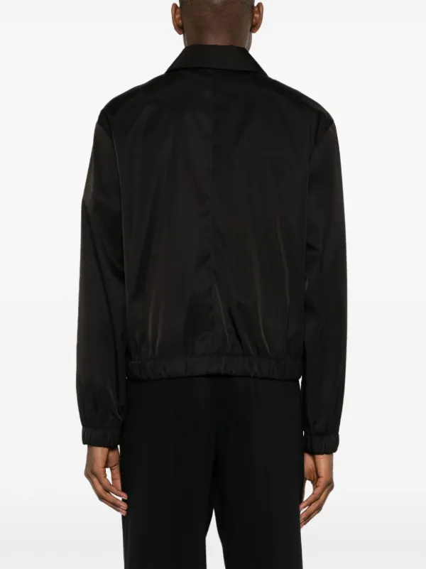 AMI Paris Ami De Coeur-appliqué Jacket | Black | FARFETCH
