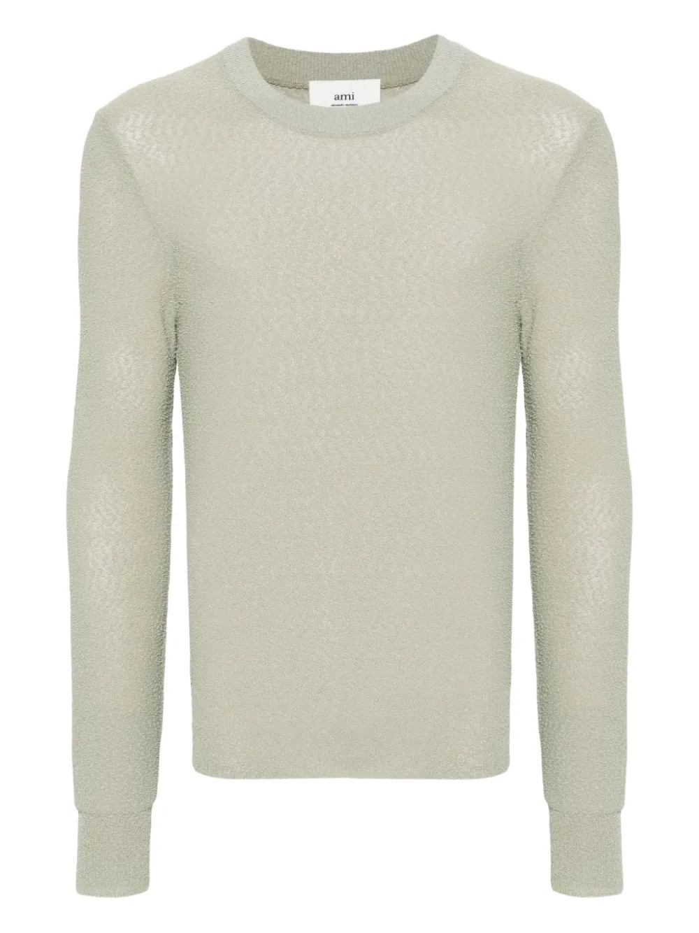 AMI Paris Bouclé trui Groen