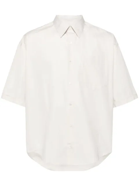 AMI Paris chemise à motif Ami de Coeur brodé