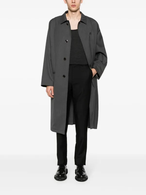 AMI Paris スリム テーラードパンツ | ブラック | FARFETCH JP