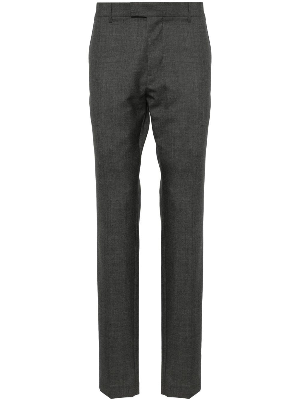 AMI Paris Pantalon van scheerwol Grijs