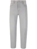 AMI Paris cropped tapered jeans - Grey