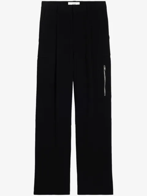 AMI Paris tailored wide-leg trousers